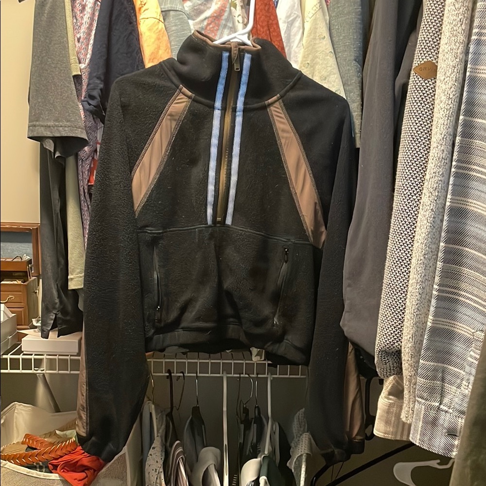 FINAL SALE FP Movement Fleece cropped sweatshirt